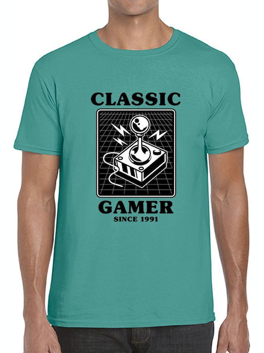 T-shirt Classic Gamer Since 1991 Pop Culture Ja...