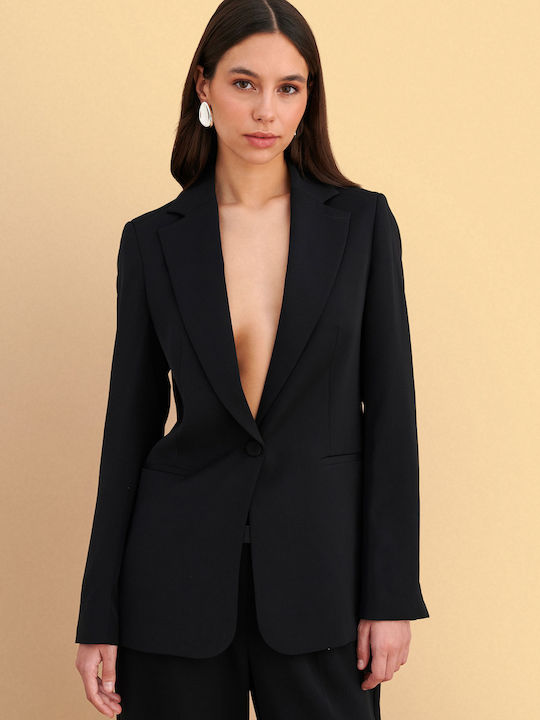attrattivo Women's Blazer Black