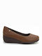 Women's Loafers In Tabac Brown Color