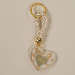 Papillon Kids Christening Charm Keychain