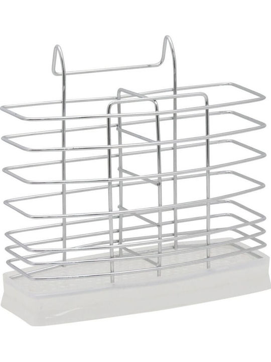 Rosberg Cutlery Drainer Silver 16.6x15.8x6.5cm