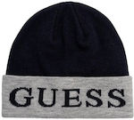 Guess Beanie Men's Knitted Beanie in Navy Blue ...