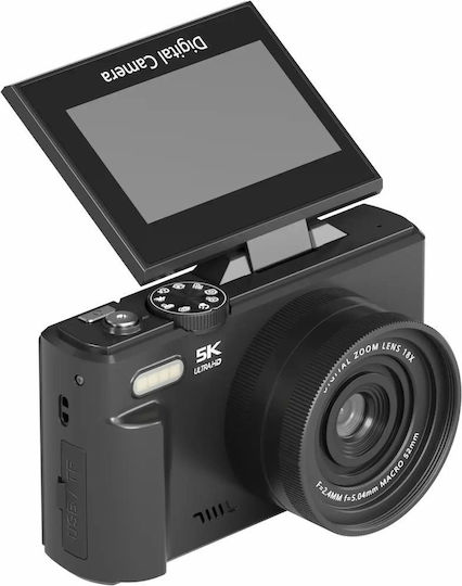 Denver DWC-8475B Compact Camera 75MP Optical Zoom 16x Black