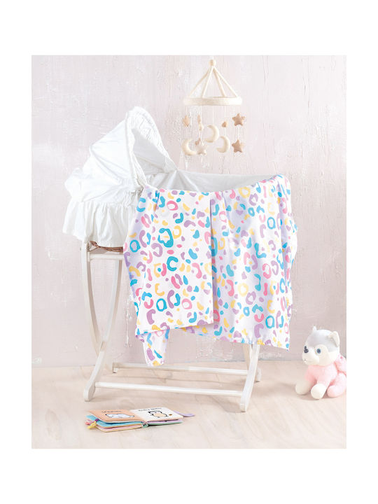 Rythmos Baby Cradle Sheet Cotton 80x110cm