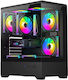 Darkflash C365 Gaming Midi Tower Computer Case ...