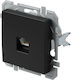 Priză Cat5e Ks Rj45 8/8 Negru XO Logiq