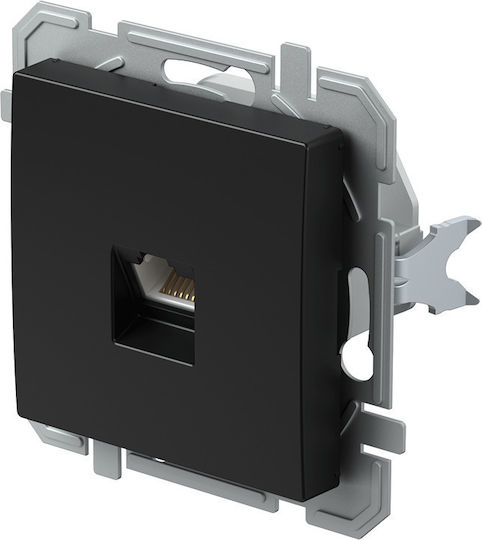 Priză Cat5e Ks Rj45 8/8 Negru XO Logiq