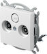 Tv-r Aerial Socket 10db Pw Xo Logiq