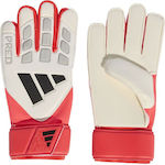adidas Predator Match Goalkeeper Gloves Adults Red