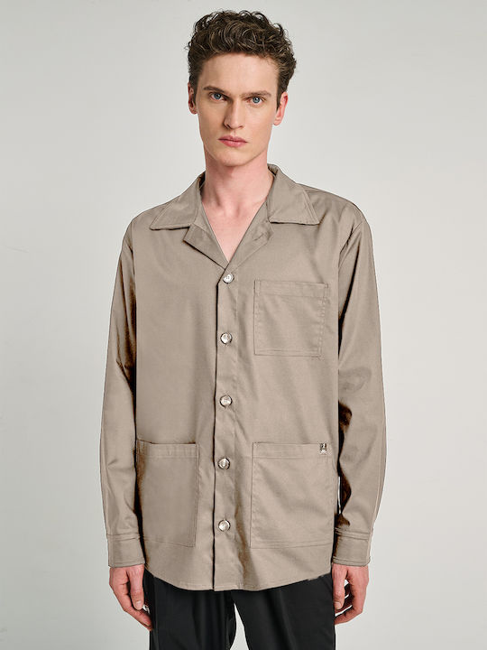 Staff Long Sleeve Overshirt Tamba
