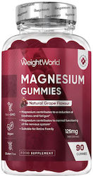 WeightWorld Magnesium Gummies 125mg 90 ζελεδάκια WeightWorld Magnesium Gummies 125mg 90 ζελεδάκια