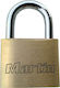 Padlock Brass with Key 20mm Yellow