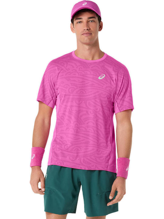 ASICS Match Actibreeze 2041A391-700 Ανδρική Μπλούζα Ροζ