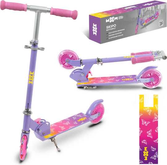 Kidwell Scuter Copii Pliabil SKIPO 3 Roți Cu Iluminare LED Multicolor