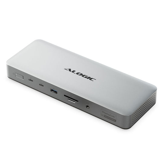 Alogic Thunderbolt 4 Docking Station with 4K Gray (TB4DU4)