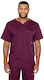 Barco Male Medical Blouse Burgundy