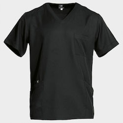 Beunique Unisex Ιατρική Μπλούζα Μαύρη Beunique Unisex Ιατρική Μπλούζα Μαύρη
