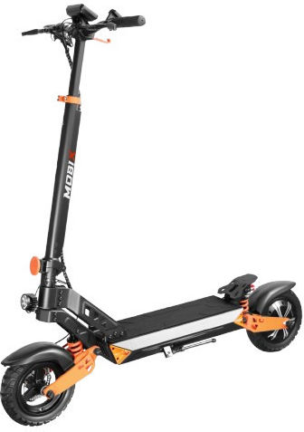 Mobix Ηλεκτρικό Πατίνι με 25km/h Max Ταχύτητα και 50km Αυτονομία σε Μαύρο Χρώμα