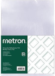 Metron Deckblatt Buchbinderei Pvc A4 140mic 470.093520 Transparent