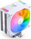 Jonsbo Ψύκτρα Επεξεργαστή για Socket AM4/AM5/1200/115x/1700 με ARGB Φωτισμό Λευκή