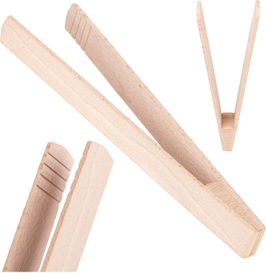 Kadax Λαβίδα Κρέατος Ξύλινη 21.5cm