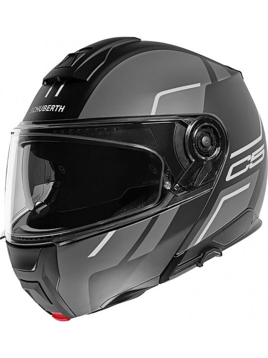 Schuberth C5 Master Grey Κράνος Μηχανής Flip-Up...