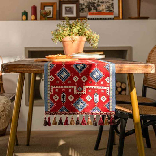 FRIPIA Ράνερ Κόκκινο 35x160εκ.
