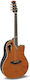 Ovation Celebrity Cdx40p-fm-g Elite Deluxe Plus Ltd Deep Contour Amber Satin