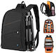 Puluz Kamerataschen & -hüllen Rucksack Schwarz