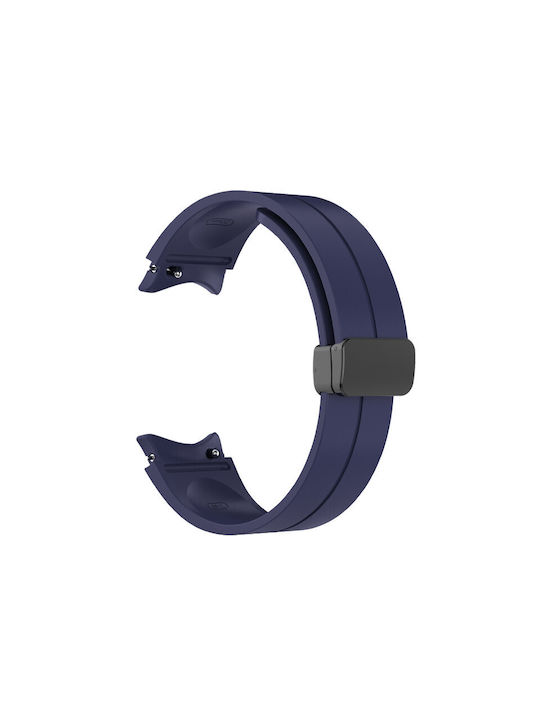 Silikonarmband Blau (Galaxy Watch4/5/6/7/FE/4 Classic/6 Classic/5 Pro)