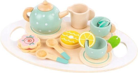 Doris Set De Ceai Din Lemn 15 Piese