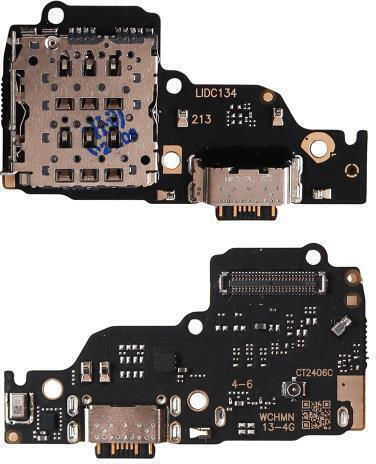Πλακέτα Xiaomi Redmi Note 13 4g Επαφή Φόρτισης Oem