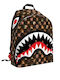Sprayground School Brown Backpack Bag