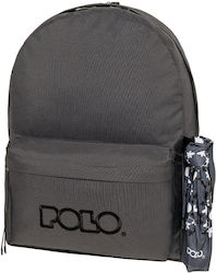 Polo Original Double Scarf Πλάτης Γκρι