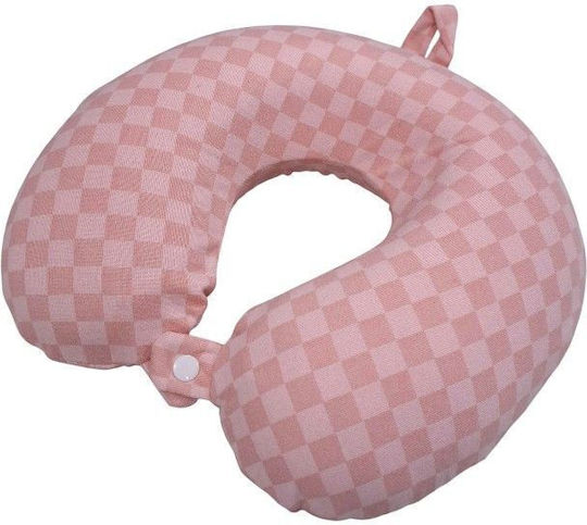 Travel Pillow Memory Foam Pink