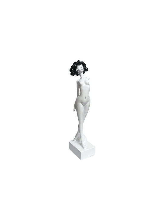 Marhome Διακοσμητική Φιγούρα Πολυρητίνης 8x6x31cm