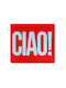 Zaros Ceramic Coaster Ciao 9x9cm 4 Pieces