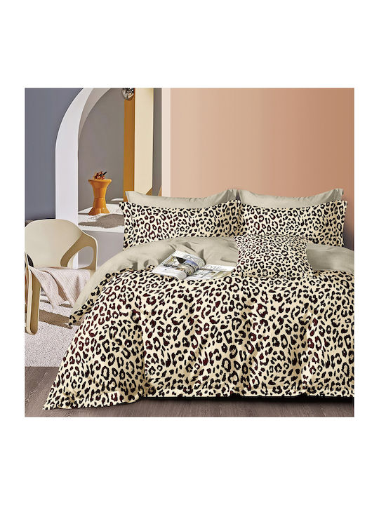 Beauty Home Memories Art 12682 Coverlet Set Super King Beige 220x240cm 12682KLYD