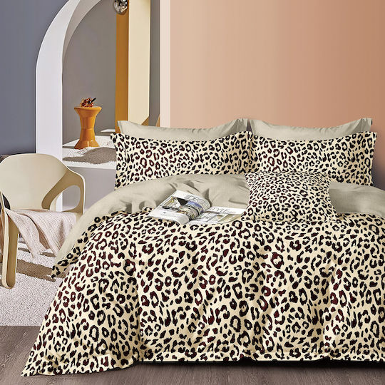 Beauty Home Memories Art 12682 Coverlet Set Super King Beige 220x240cm 12682KLYD