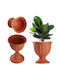 Kadax Plastic Orange Flower Pot 40cm