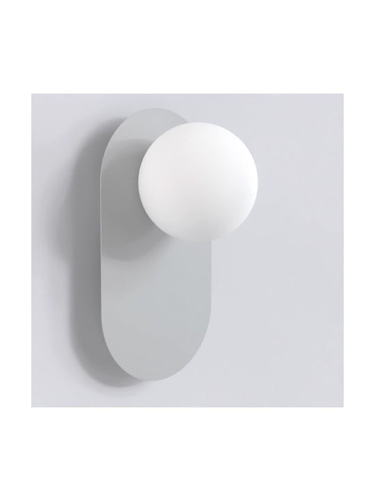Emibig Modern Wandleuchte mit G9 Lampenbirnensockel Grau