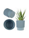 Kadax Ghiveci De Flori Din Plastic Verde 13 Cm
