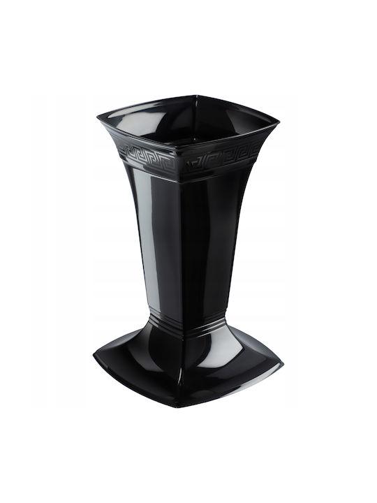 Kadax Black Plastic Flower Pot
