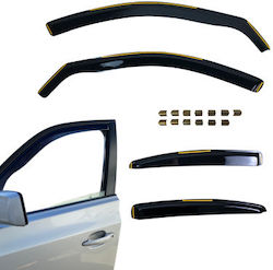 Ανεμοθραύστες Opel Astra J 2009+ Sedan Hatchback 4τμχ Εμπρός Πίσω Streetech