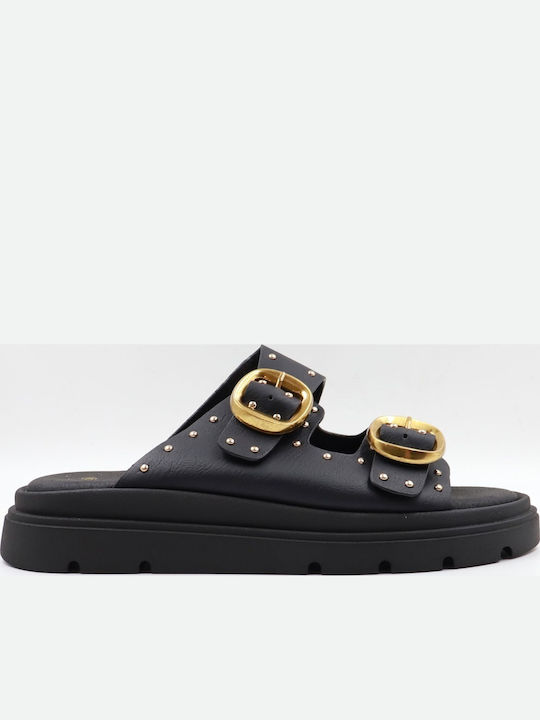 Alta Moda Σανδάλια Μαύρα