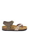 Leather Women's Anatomic Sandals Khaki