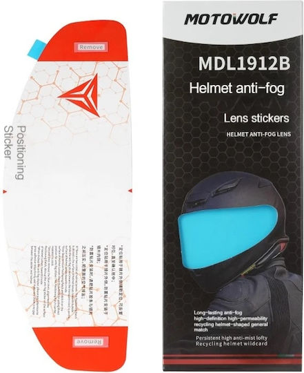 Anti-fog Helmet Visor Film Waterproof Motowolf Mdl1912b
