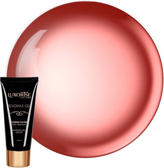 Polygel Glassstyle Revomax Gel Luxorise Sassy Erdbeere 15ml