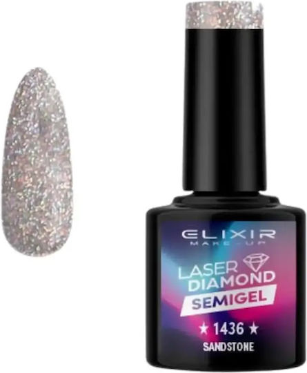 Elixir Semigel Laser Diamond Gel Nagellack 1435 8ml