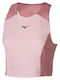 Γυναικείο Αθλητικό Crop Top Fast Drying με Διαφάνεια Rose Elegance